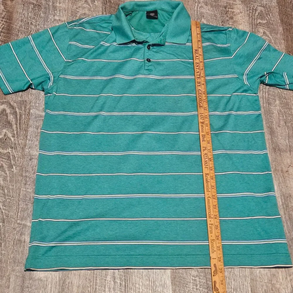 Nike Golf Men's Greet Striped Short Sleeve Polo Shirt Size XXL